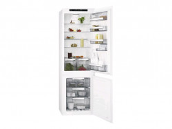 Chladnika AEG, vstavan, mraz. dole, 193/61 l, No Frost, LCD displej, FlexiShelf, en. trieda E