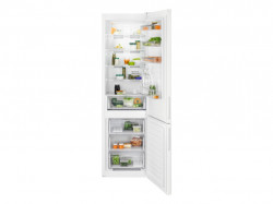 Chladnika ELECTROLUX, mraz. dole, 266/101 l, No Frost, MultiFlow, en. trieda F, biela