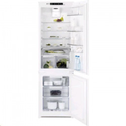 Chladnika ELECTROLUX, vstavan, mraz. dole, 193/61 l, No Frost, LCD displej,en. trieda E, biela