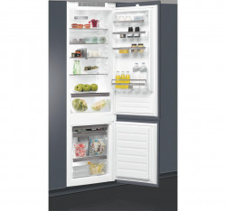 Chladnika WHIRLPOOL, vstavan, mraziak dole, 228/80 l, 6.zmysel, FreshControl, en. trieda F, vka 193,5 cm, biela
