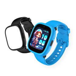 Detsk smart hodinky Kiddoboo x Lagenio WatchMe 4G Blue/Black