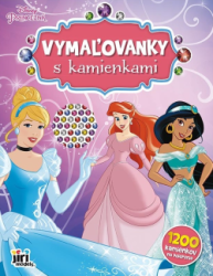 Disney Princezn - Vymaovanky s kamienkami