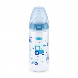 Dojensk faa NUK First Choice Temperature Control 300 ml modr