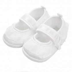 Dojensk capaky New Baby satnov biele 12-18 m