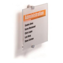 Informan tabuka Crystal Sign 210x210 mm