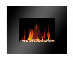 Elektrick krb FIREPLACE, efekt skutonho oha, ohrev 900/1800 W, rka 66cm, dialk. ovl.