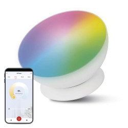 GoSmart LED ambientn lampa, biela, tepl bielastuden biela/ RGB, WiFi
