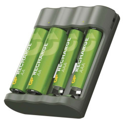 GP nabjaka batri Recharge B441 + 2AA Recharge 2100mAh + 2AAA Recharge 800 mAh