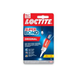 Sekundov lepidlo Loctite Super Bond Original 3+1g