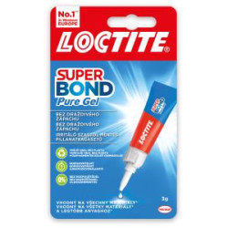 Sekundov lepidlo Loctite Super Bond Pure Gel 3g