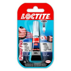 Sekundov lepidlo Loctite Super Bond Power Flex Gel 2g