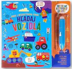 Hadaj vozidl Kniha s interaktvnym perom