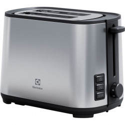 Hriankova ELECTROLUX, 980 W, 7 nastaven zohrievania,rozmrazovanie a udriavanie tepla , nerez ocel/granite ierna