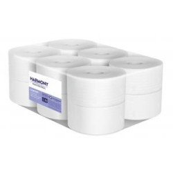 Toaletn papier 2-vrstvov Harmony Comfort Mini Jumbo 19 cm, nvin 200 m (1 ks)