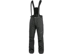 Kalhoty CXS TRENTON, zimn softshell, pnsk, ern