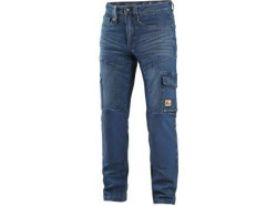 Kalhoty jeans CXS ALBI, pnsk, modr