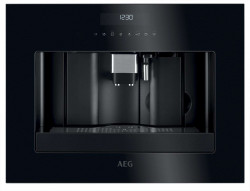Kvovar AEG, vstavan, 1350 W, 15 bar, 200 gr, 1,8 l, dotykov ovldanie, ierna