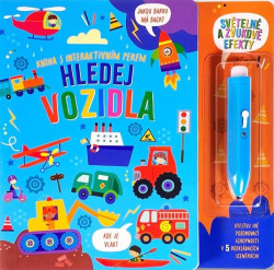 Kniha s interaktivnm perem Hledej vozidla
