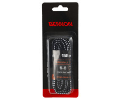 Laces Black-Grey Box 155 cm