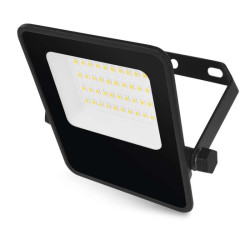LED reflektor VISIO ierny, 20W neutrlna biela
