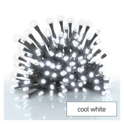 LED vianon reaz, 8,4 m, 3x AA, vonkajia aj vntorn, studen biela, asova