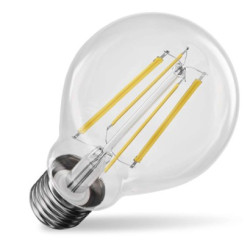 LED iarovka Filament A60 / E27 / 7,5 W (75 W) / 1 055 lm / tepl biela / stmievaten