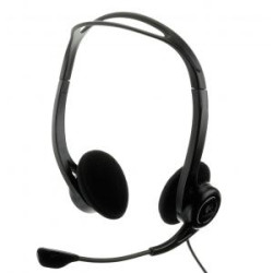 Slchadl s mikrofnom Logitech PC 960 Headset, USB