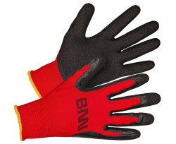 MANOS Gloves black/red (12 pcs)