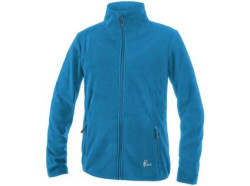 Mikina CXS GRANBY CHILD, d�tsk�, fleece, azurov� modr�