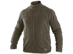 Mikina CXS GRANBY, p�nsk�, fleece, khaki