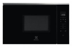 Mikrovlnn rra ELECTROLUX, vstavan, 800 W, 16,8 l, 5 rovn vkonu, ierna/nerez