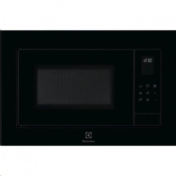 Mikrovlnn rra ELECTROLUX, vstavan, 900/1000 W, 25 l, 8 rovn vkonu, ierna