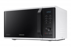 Mikrovlnn rra SAMSUNG, 800/1100 W, 23 l, 6 rovn, Quick Defrost, gril, autoprogramy, 28,8 cm tanier, biela/ierna