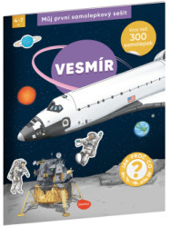 Mj prvn samolepkov seit Vesmr