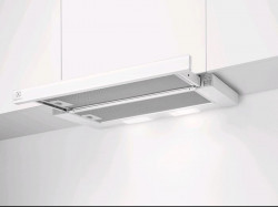 Odsva pr ELECTROLUX, vsuvn, 370 m3/h, rka 60 cm, biela