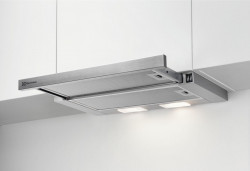 Odsva pr ELECTROLUX, vsuvn, 420 m3/h, rka 60 cm, nerez
