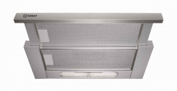 Odsva pr INDESIT, vsuvn, 240 m3/h, rka 60 cm, nerez