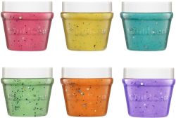 Plastelna s trblietkami v kelmku 6 ks