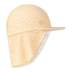 Plavkov klobk s ochranou krku UPF 50+ Florish yellow