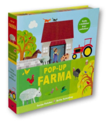 Pop-up Farma Kniha s rozkldac hrac podlokou