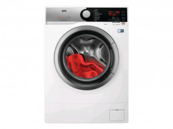 Prka AEG, spredu plnen, 7 kg, 1400 ot/min., en. trieda D, ProSense, Time Manager, Woolmark Blue, biela