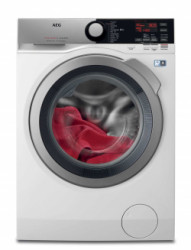 Prka AEG, spredu plnen, 8 kg, 1400 ot/min., en. trieda C, ProSteam, Woolmark Blue, biela
