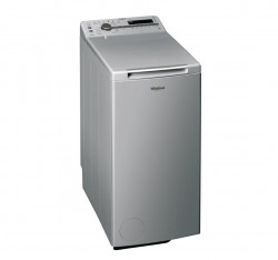 Prka WHIRLPOOL, zvrchu plnen, 6 kg, 1200 ot./min., en. trieda D, 6.zmysel, strieborn