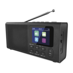 Prenosn rdio s Bluetooth, DAB / DAB+ / FM, ierne