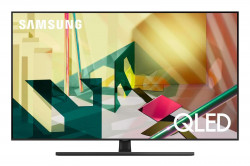 QLED TV SAMSUNG, 140 cm, 4K, 2x DVB-T2/C/S2, PQI 3400, WiFi, Ambient, Smart ovlda TM2050C, en.tr. A, ierna