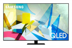 QLED TV SAMSUNG, 140 cm, 4K, 2x DVB-T2/C/S2, PQI 3800, WiFi, Ambient, Smart ovlda TM2050C, en.tr. A, strieborn