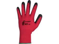 Rukavice CXS ALVAROS, s blistrem, m��en� v nitrilu, vel.09