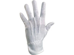 Rukavice CXS MAWA, textiln� s PVC ter��ky, vel. 12