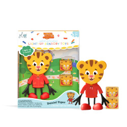 Sada Figrka Daniel Tiger a 2 senzorick svietiace kockydovody