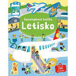 Samolepkov knika Letisko